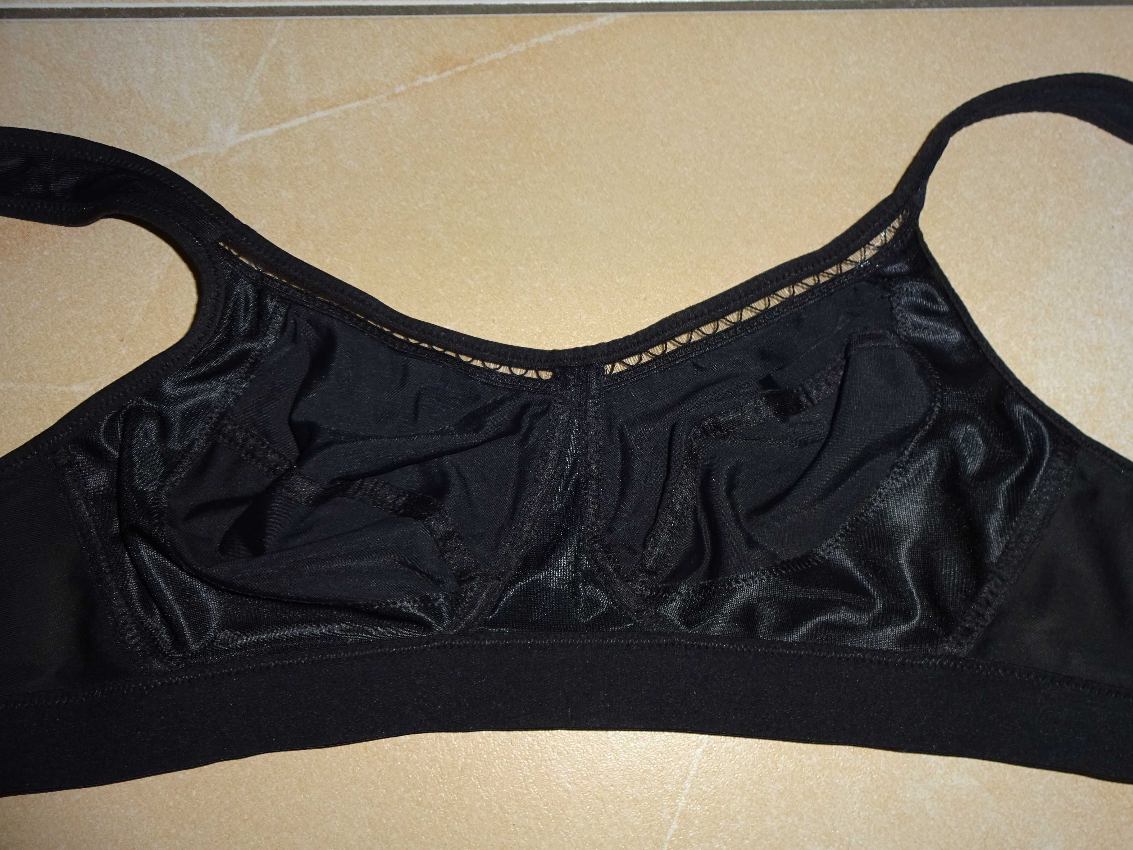 SHOCK ABSORBER oryg. czarny sportowy biustonosz Okazja 70E