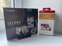 Drukarka do zdjęć Canon Selphy CP1300 + wkłady RP-108 NOWE