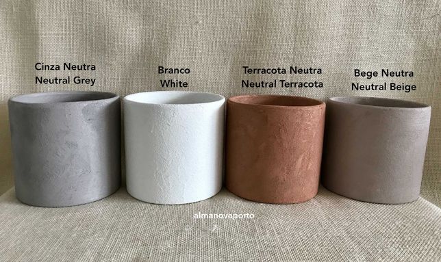 Vasos de Plantas (várias cores)
