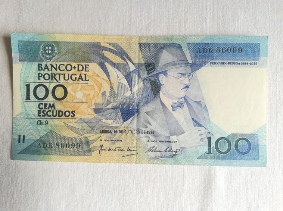 100$00 Fernando Pessoa, Erro na Data