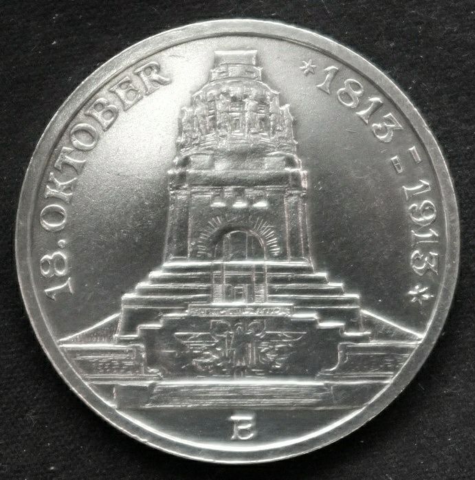 Moneta srebrna, 3 marki 1913