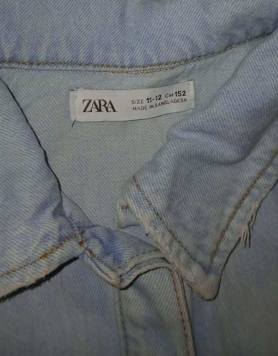 Macacão de Ganga para Menina- Zara
