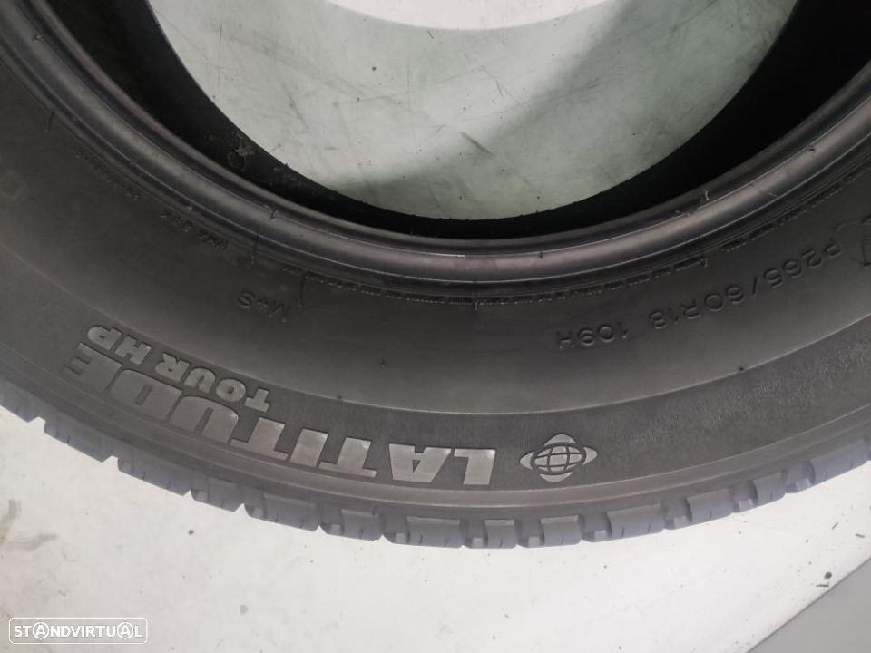 2 pneus semi novos 265-60r18 michelin - oferta dos portes