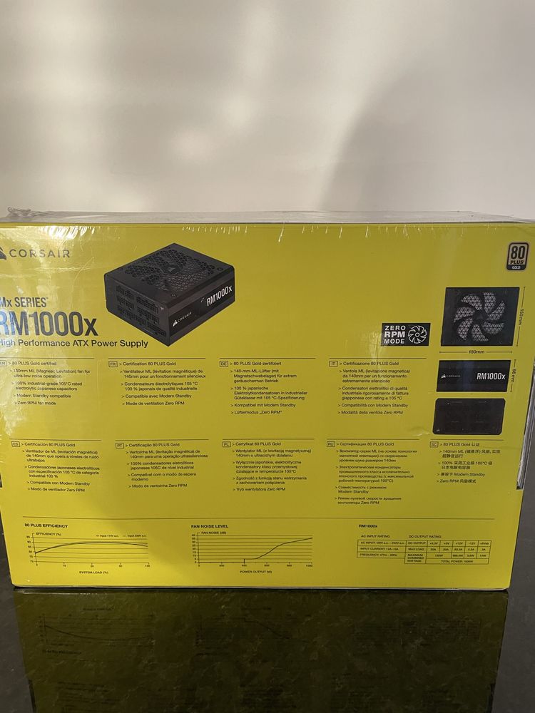 Fonte de alimentação CORSAIR 1000x