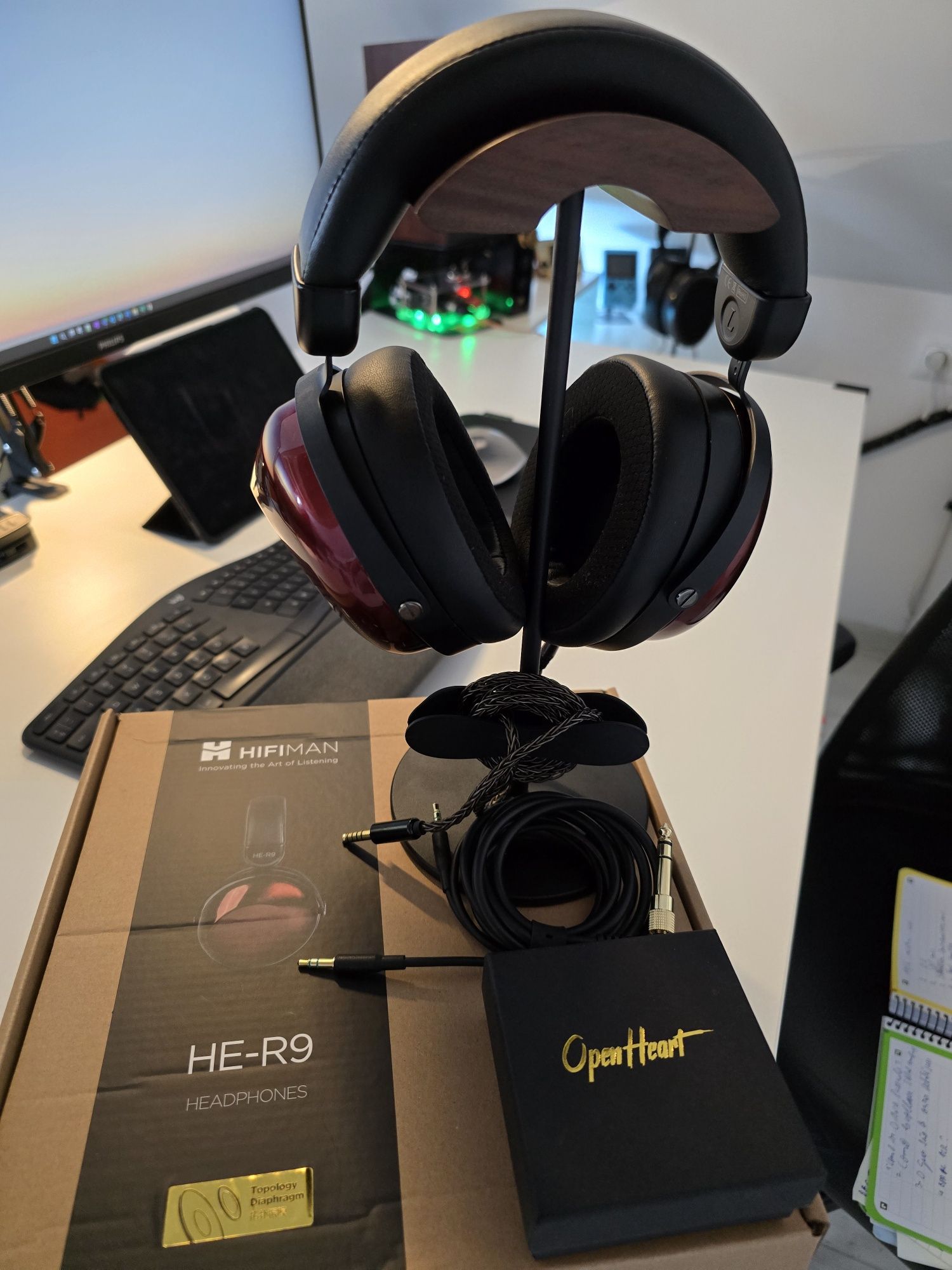 Słuchawki Hifiman HE-R9 Gwarancja + Zbalansowany Kabel