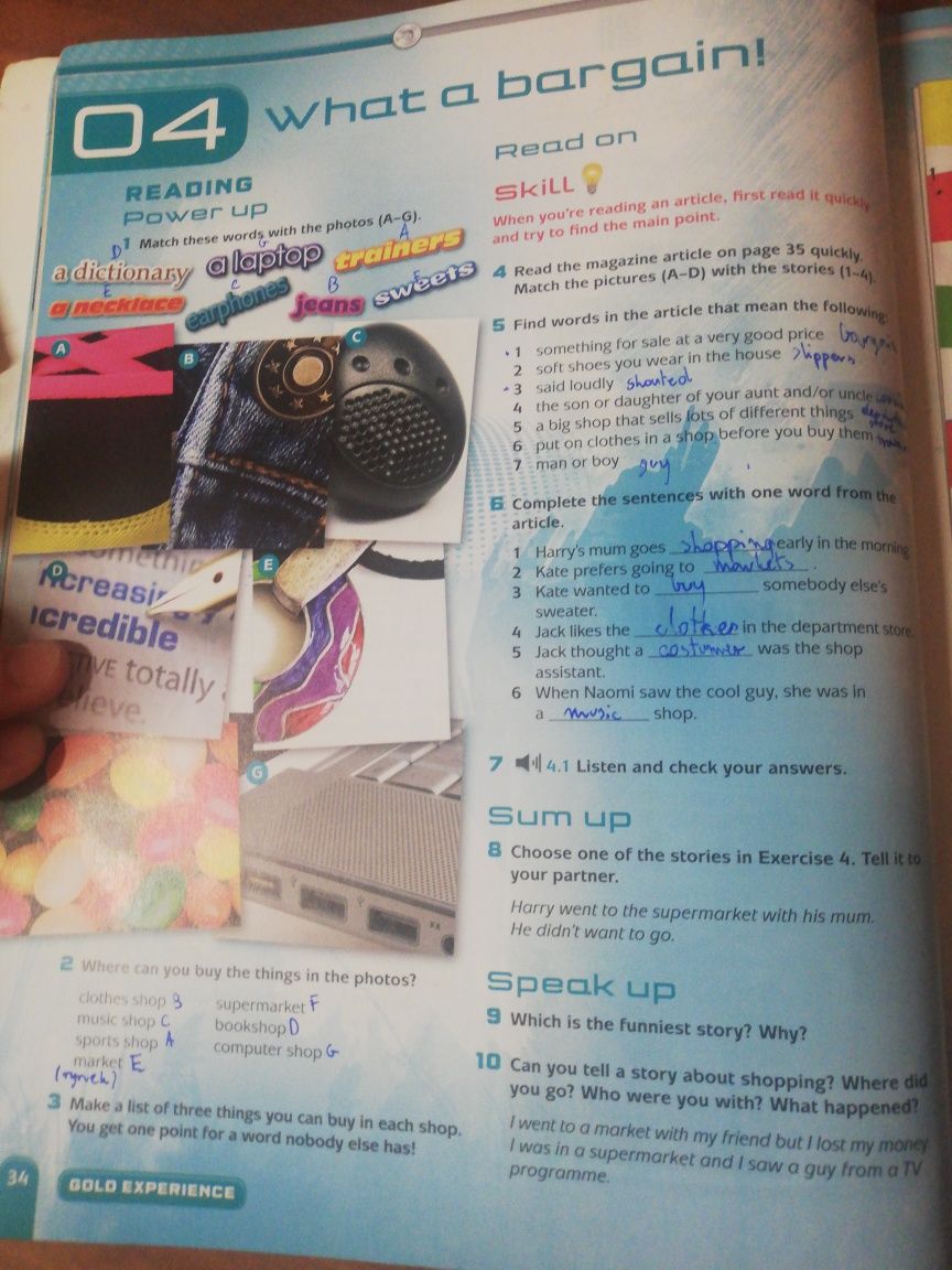 Gold experience A2 Students' book