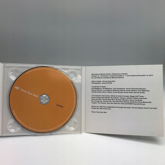 cd - youn sun nah - lento