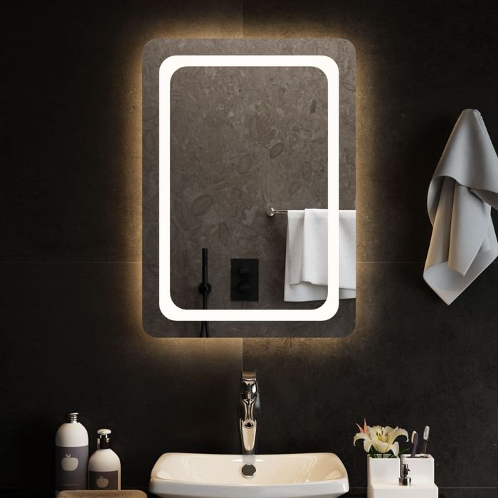 Vidaxl Lustro Łazienkowe Z Led, 50X70 Cm