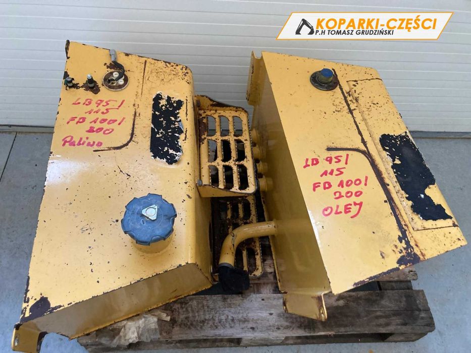 Zbiornik paliwa New Holland LB 95 - 115, Fiat Hitachi FB 100 / 200