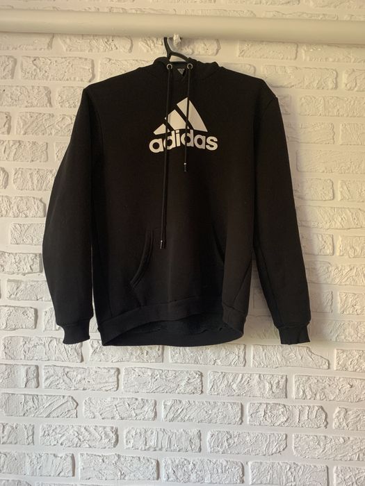 Худі чорне adidas
