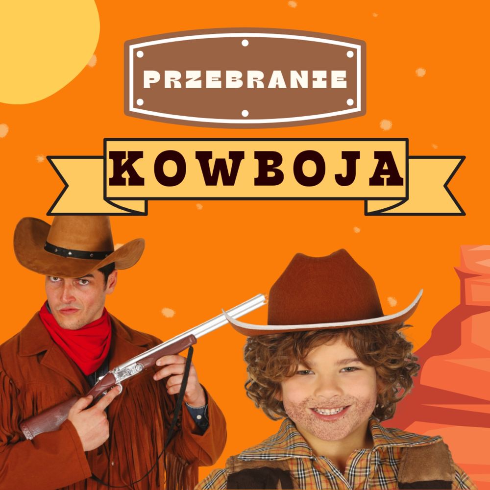 Kostiumowo - strój kowboj, przebranie dziki zachód, Kołobrzeg