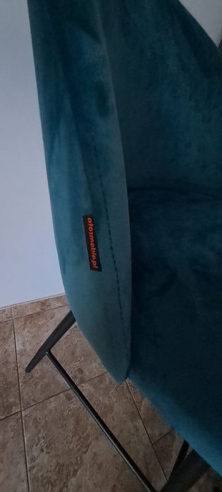 Hoker do jadalni 2szt. Butelkowa zieleń