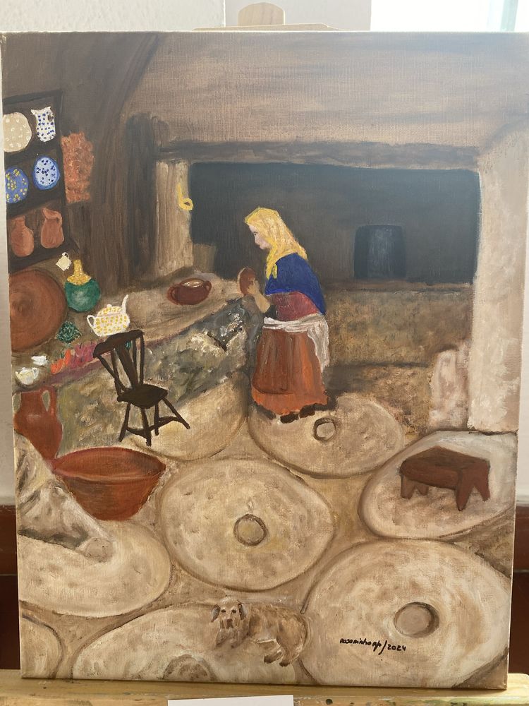 Quadro Antiga Cozinha Alentejana