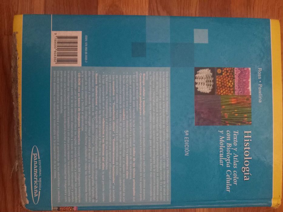 Histología : texto y atlas color con biología celular y molecular