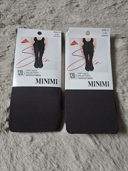 Rajstopy mikrofibra kryjące czekolada