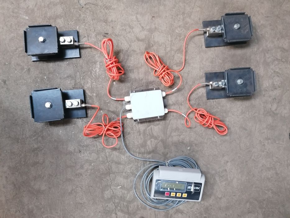 waga pod mieszalnik silos schładzalnik mleka