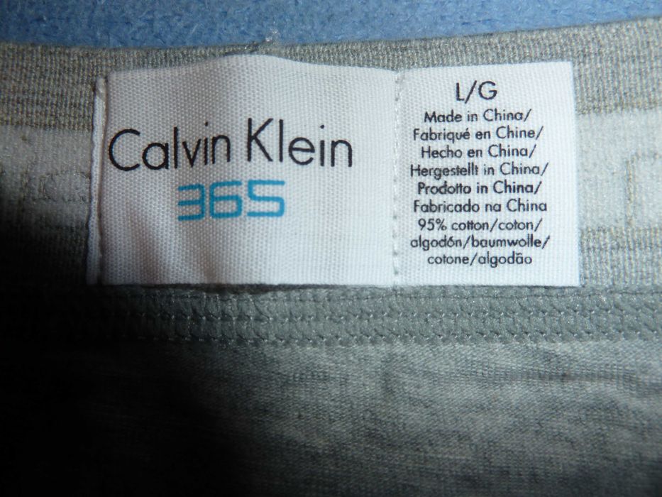 Cuecas (3) novas em algodão Calvin Klein L
