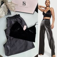 Піжамка комплект Victorias Secret XS S M L велюр люрекс сорочка ночная
