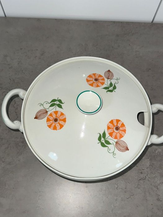 Waza na zupę PRL 3 litry porcelana Włocławek