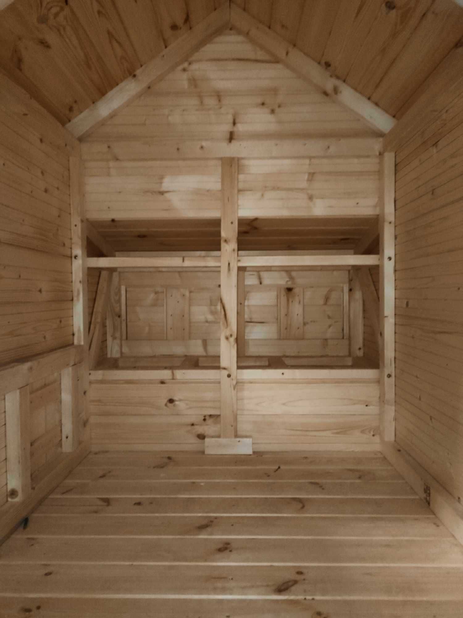 kurnik dla kur, kaczek, gęsi 185x125x210 PRODUCENT