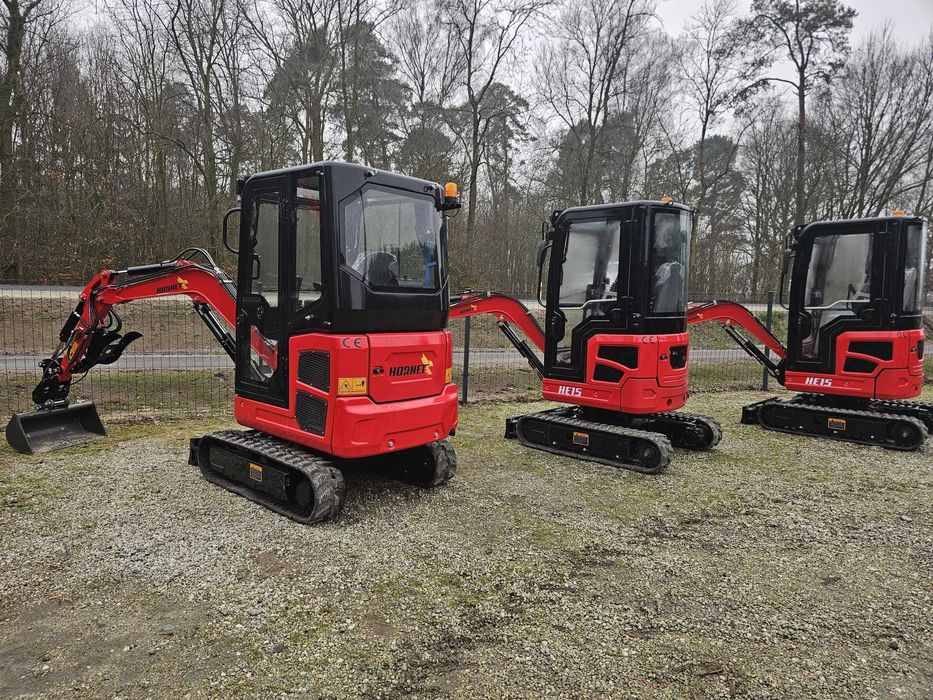 Koparka Hornet HE18 silnik Kubota 1800 kg  gwarancja dostępna od ręki