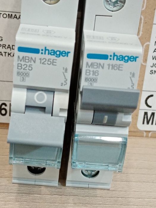 Автомати HAGER, Хагер.