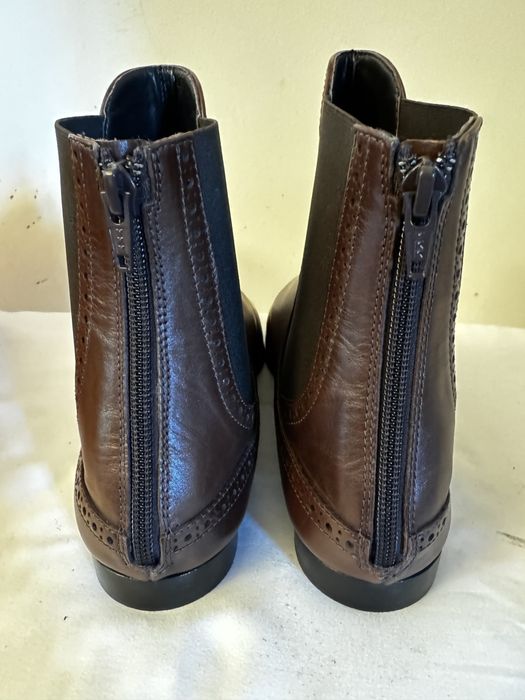 Nowe botki skórzane damskie AGL 43 eleganckie