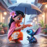 Diamond Painting Disney Lilo i Stitch