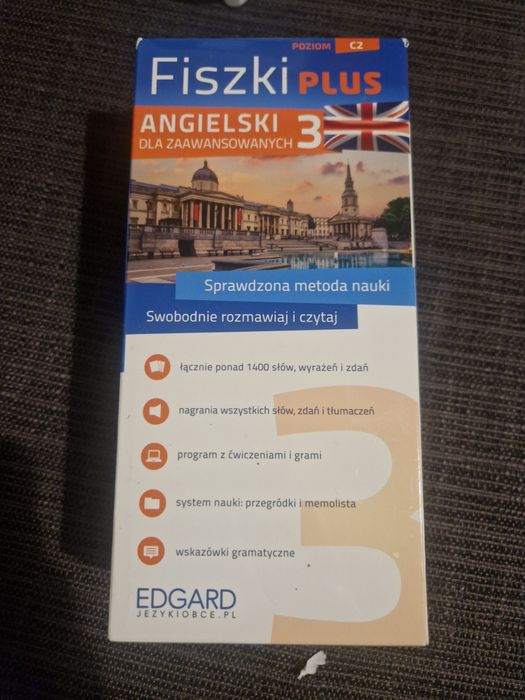 Fiszki plus angielski 3 dla zaawansowanych