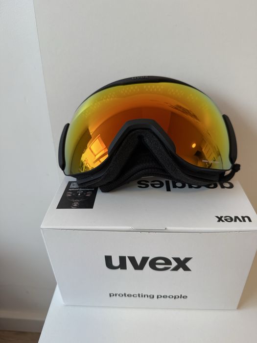 Okulary Uvex black mat