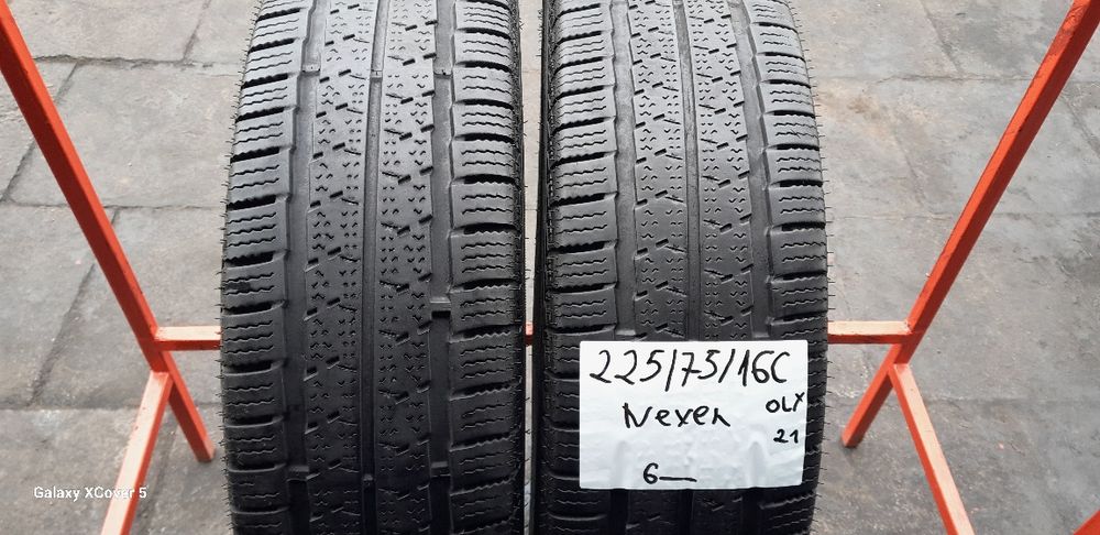 Opony Zimowe 225÷75÷16C÷.NEXEN.Rok 2021.Cena 150 zł sztuka.GWARANCJA.