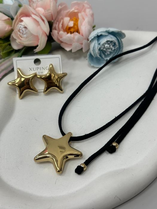 Zestaw biżuterii damskiej stal chirurgiczna