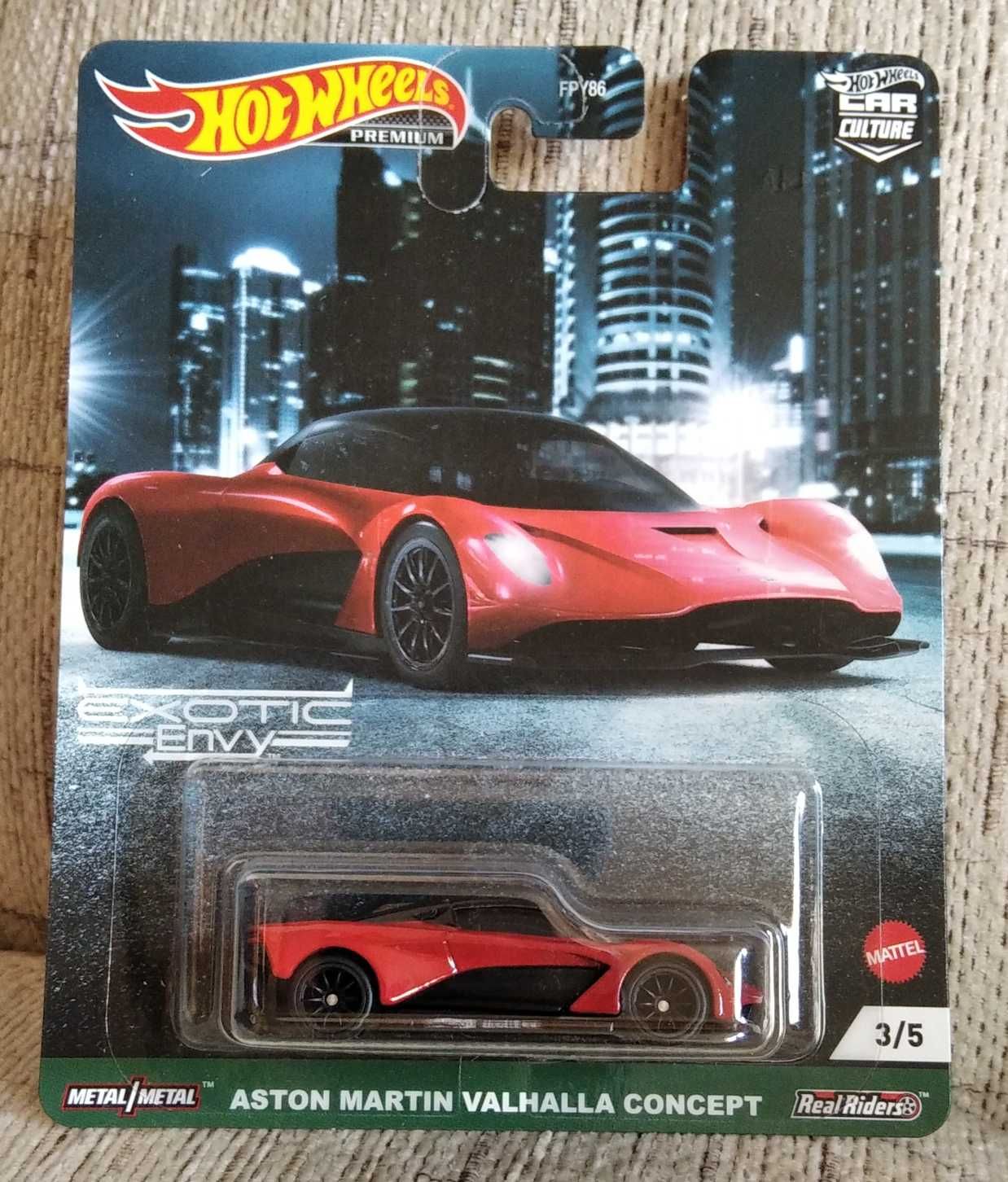 Hot Wheels Premium - Exotic Envy - Aston Martin Valhalla Concept