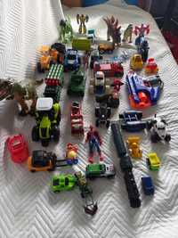 Zabawki na sprzedaż,Dinozaur,traktor,samochodzik,pistolet,samolot