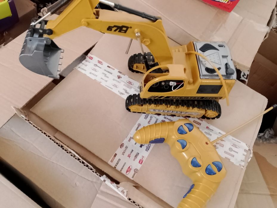 Koparka zdalnie sterowana