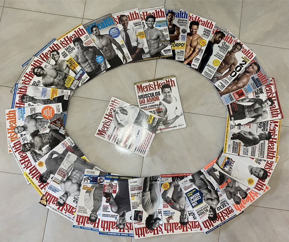 Men’s Health Portugal - lote de 27 revistas