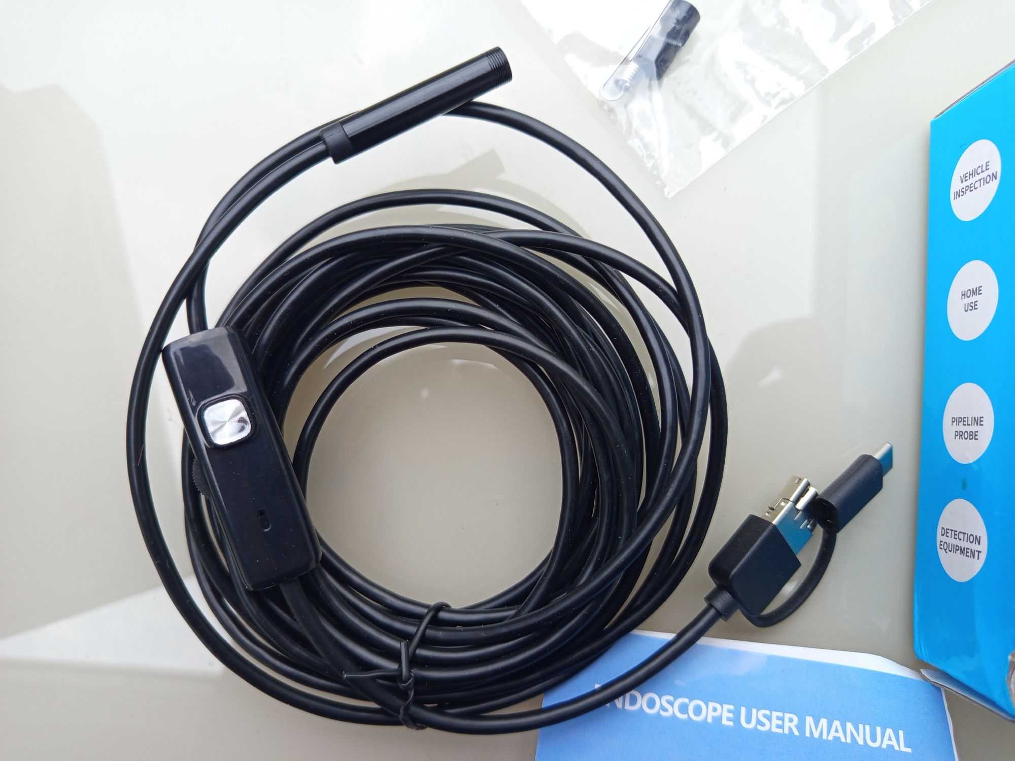 Kamerka endoskopowa na USB lub USB-C PC Android