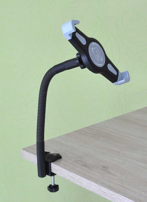 Uchwyt od 75cm gęsia szyjka na tablet lub smartfon do blatu rurki