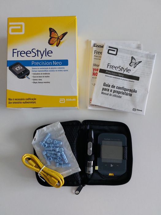 Máquina medidor de glicemia