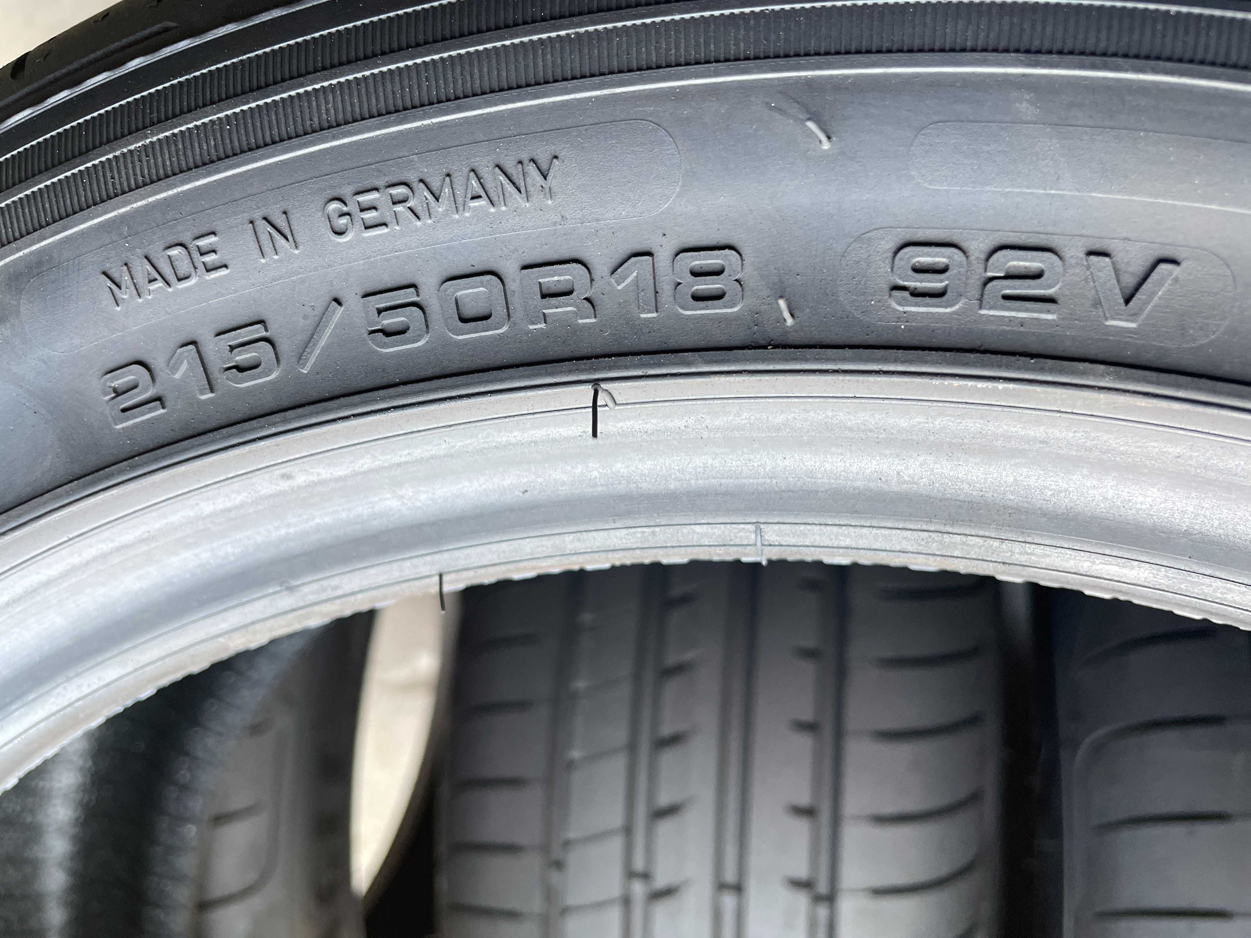 Komplet opon Goodyear 215/50R18 Nowe