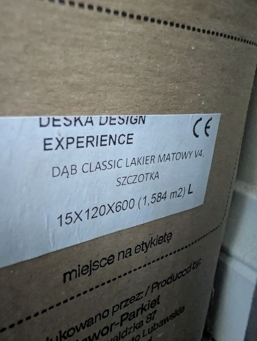 Jawor Parkiet Deska Design Experience dąb classic lakierowany
