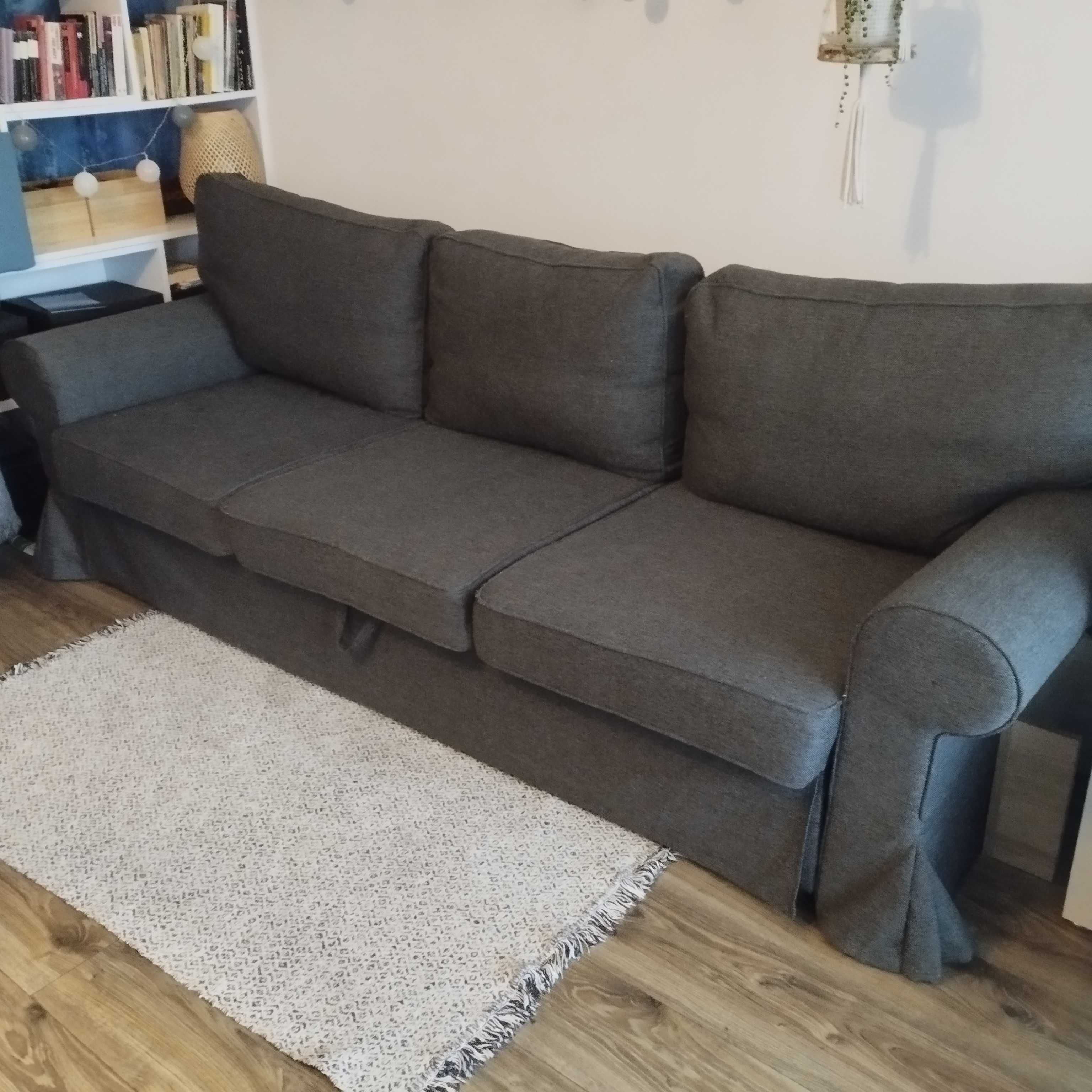 Ekstra wygodna: EVERTSBERG IKEA Rozkładana sofa, z pojemnikiem