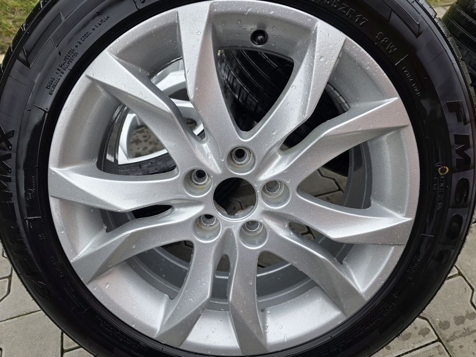 Koła alufelgi 17 Peugeot gotowe do założenia opony jak nowe
