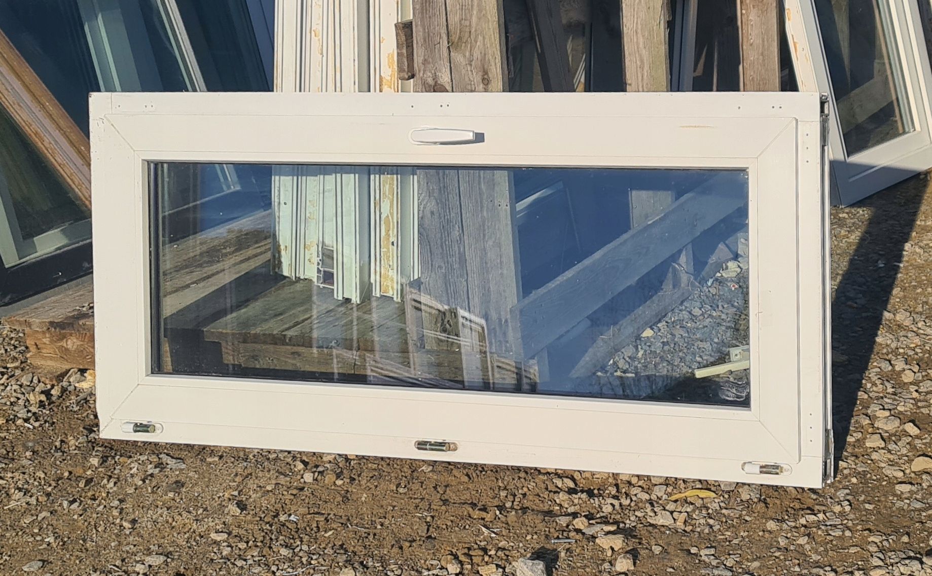 OKNA KacprzaK OKNO PCV 140x63 Używane Plastikowe Lider Okna OLX