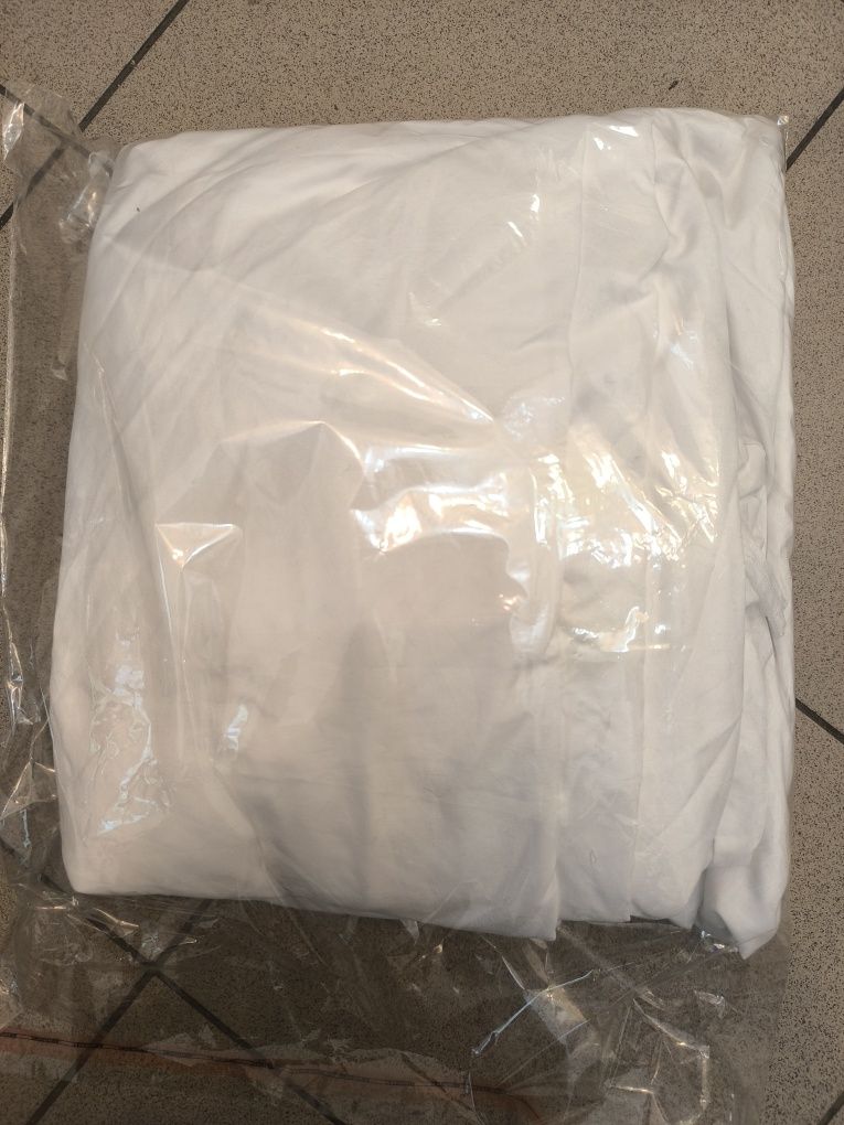 Pościel biała mikrowlokno 200x220 outlet