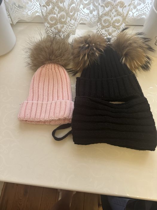 Шапка зимова для дівчинки