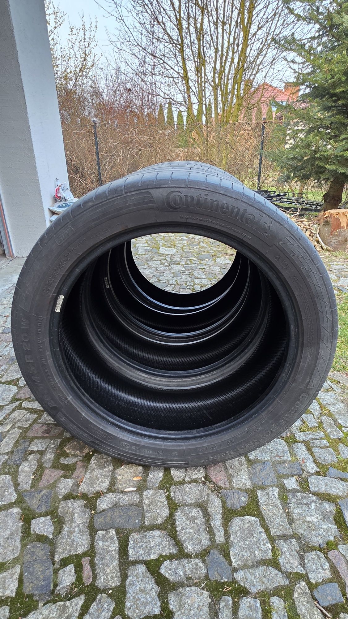Opony letnie Continental 255/45 R20 ContiSportContact komplet