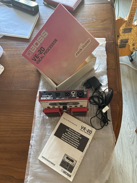 Processador de Voz Boss VE-20 Profissional com pouco uso.