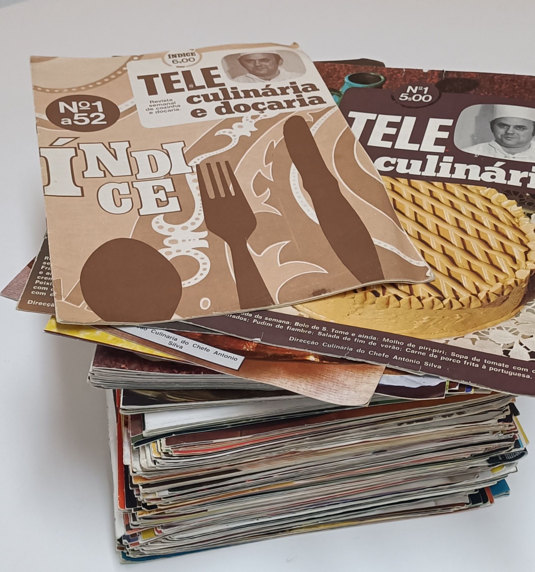 Revistas tele culinária