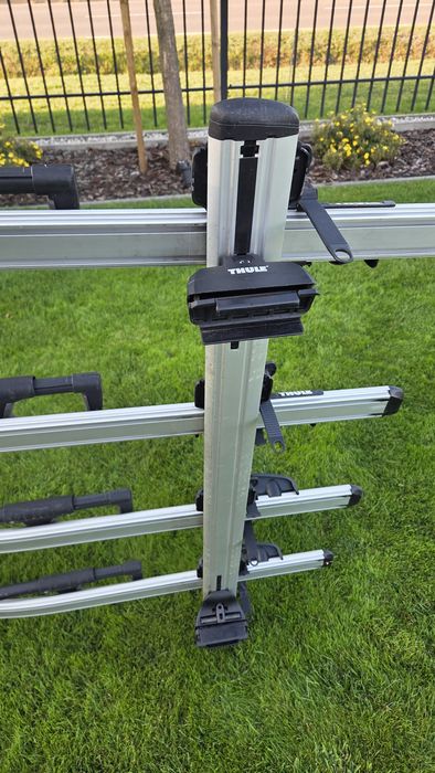 Bagażnik rowerowy Thule, 4 x bagażnik 591, 2 belka wingbar